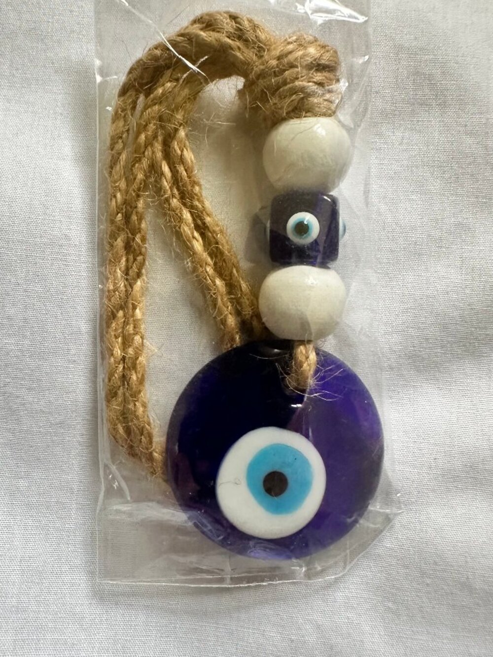 Evil Eye Wall Hanging Lucky Eye Glass Evil Eye Gifts Turkish 4 cm Diameter NEW